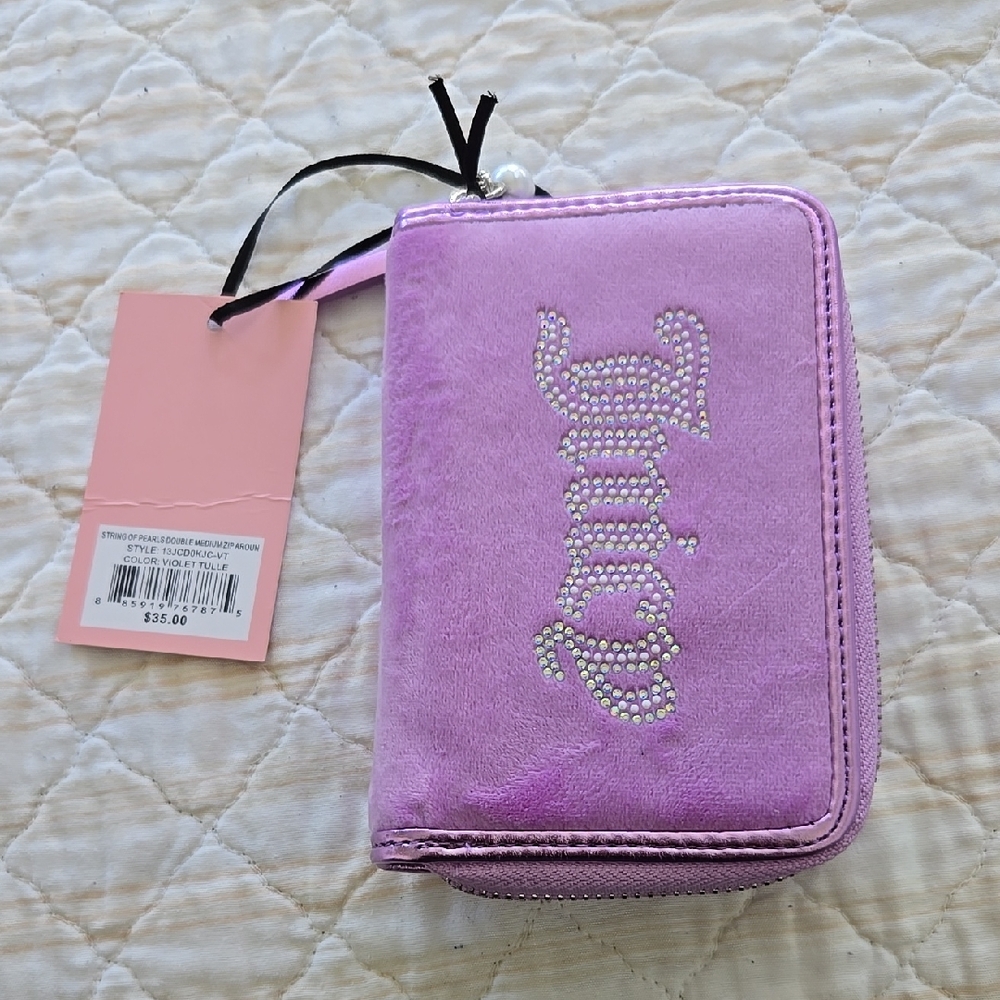 Juicy Couture Purple Wallet